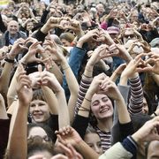 Una manifestazione studentesca contro il razzismo