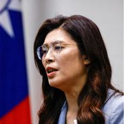 La presidente del Kuomintang, il principale partito dell'opposizione di Taiwan, Cheng Li-wun