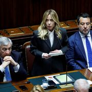 Meloni alla Camera il 9 aprile 2026/ REUTERS