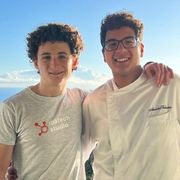 Da sinistra Matteo Morvillo e Andrea Valestra