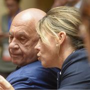 Nella foto da sinistra il ministro della Giustizia Carlo Nordio e il capo di gabinetto Giusi Bartolozzi. Foto d'archivio