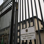 L'ingresso del carcere di Busto Arsizio
