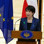 La premier giapponese Sanae Takaichi