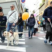 Milano, parcheggi selvaggi. L'appello dell'Unione ciechi: «Più sicurezza per i non vedenti»