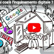 L'inquinamento digitale spiegato da un cartoon chiaro ed efficace