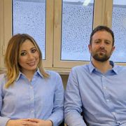 I due terapeuti Giulia Gregorini e Francesco Giuseppe Capuozzo