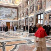 L'udienza del Papa agli ambasciatori di Sierra Leone, Bangladesh, Yemen, Rwanda, Namibia, Maurizio, Ciad e Sri Lanka / VATICAN MEDIA