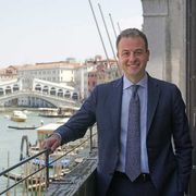 Il neo-eletto sindaco di Venezia Simone Venturini, sostenuto dal centrodestra / Ansa