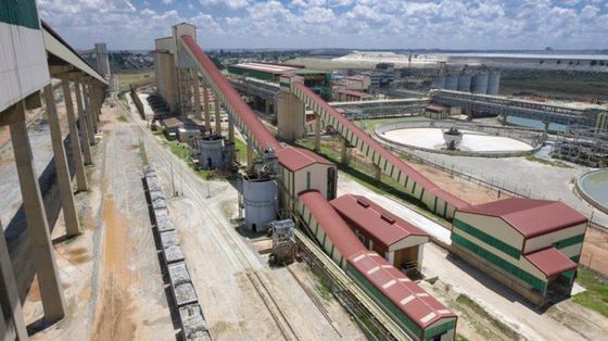 Una miniera d'oro in Sudafrica