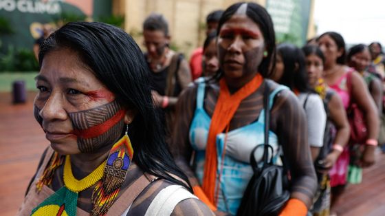 I rappresentanti dei popoli indigeni alla Cop30