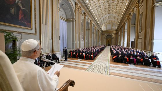 Il Papa in dialogo con i vescovi sul Cammino sinodale in Italia