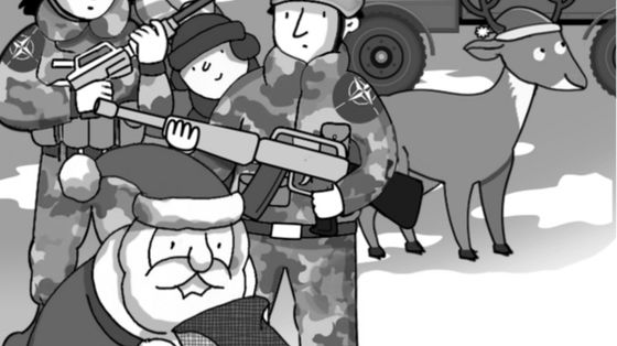 La Nato da Babbo Natale