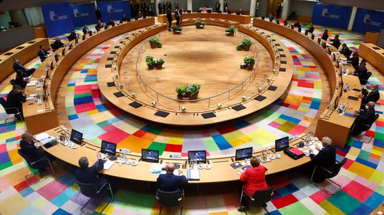 I leader al tavolo del Consiglio europeo