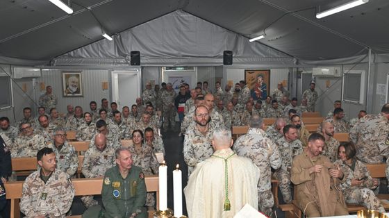 Ordinariato militare, con la Messa di Natale l'arcivescovo Saba in Kuwait chiudono le celebrazioni giubilari