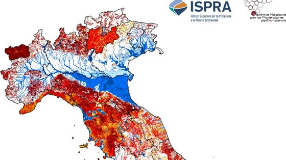 La cartina del dissesto