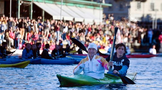 Milano in festa per l'inizio dei Giochi