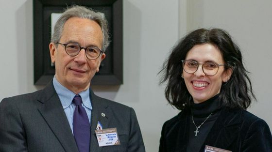 Alessandro de Franciscis assieme a Giada Monami