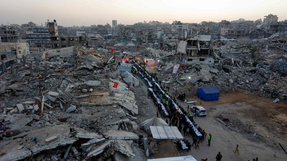 Il Ramadan di Gaza tra me macerie