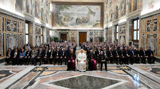Il Papa: «La Pira, Moro e Anselmi, testimoni di impegno sociale»