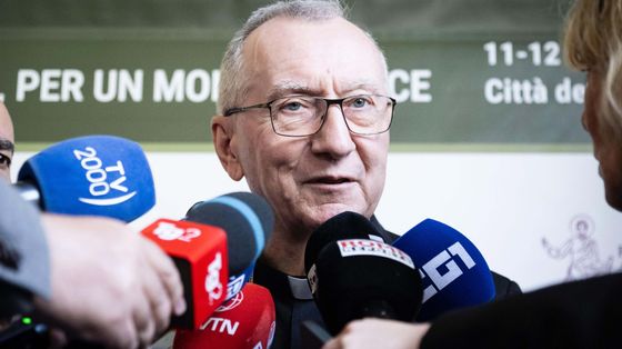 Il cardinale segretario di Stato vaticano, Pietro Parolin