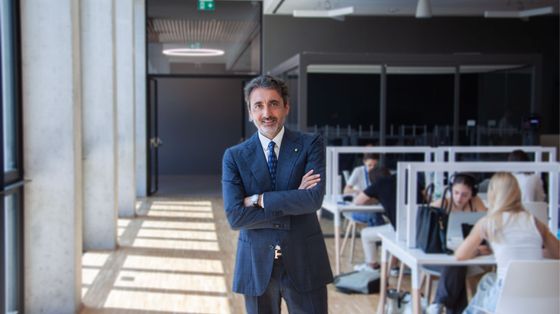 Il rettore dell'università Campus Bio-Medico di Roma, Rocco Papalia