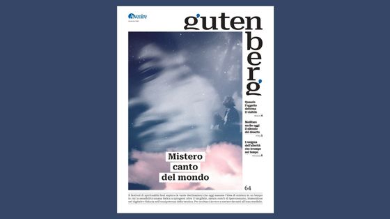 Mistero, canto del mondo: è il nuovo Gutenberg oggi in edicola