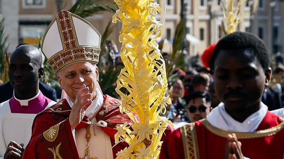 Il Papa e il grido per «i cristiani del Medio Oriente che non possono vivere la Settimana Santa»