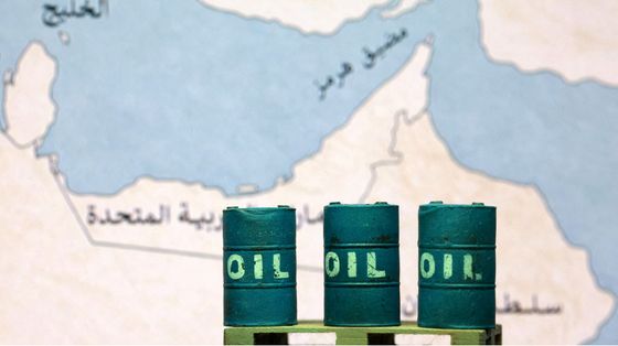 Una mappa dello Stretto di Hormuz