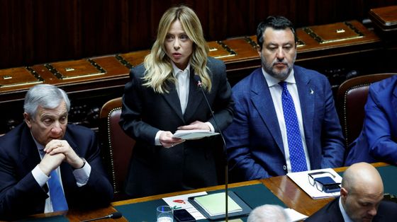 Meloni alla Camera il 9 aprile 2026/ REUTERS