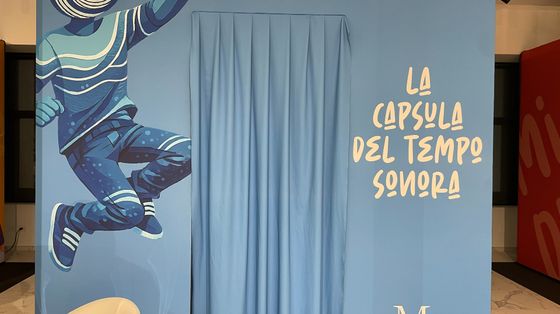 La stanza della "confessione anonima" dove i giovani hanno potuto parlare liberamente dei propri problemi