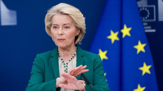 Ursula von der Leyen /Ansa