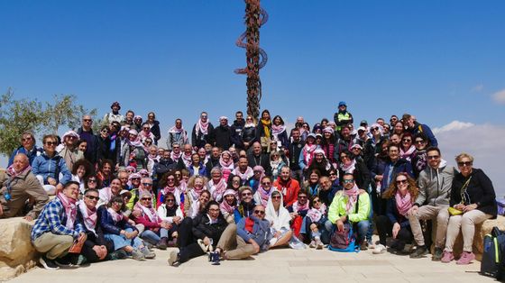 Quei pellegrini rock con i The Sun nel deserto della Giordania