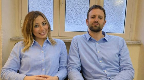 I due terapeuti Giulia Gregorini e Francesco Giuseppe Capuozzo