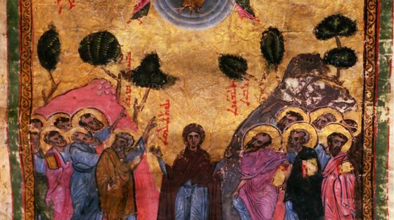 Cristo cerca Adamo e lo porta nella gloria Ascensione, compimento della redenzione