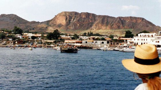 Una veduta delle isole Eolie