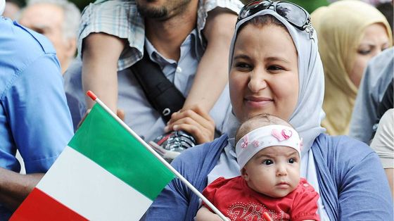 Donne immigrate in manifestazione / ANSA
