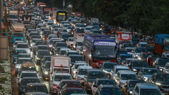 Il traffico è uno dei "mali" endemici che affliggono l'India