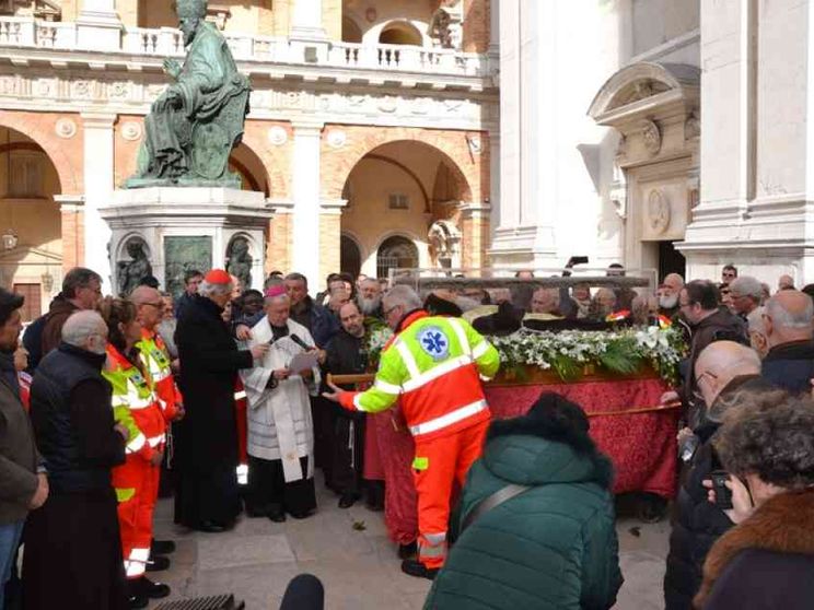 L'urna di Leopoldo Mandic a Loreto