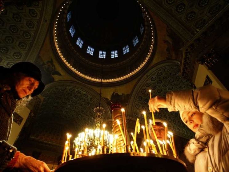 Chiesa ortodossa russa i lavori in corso della fede