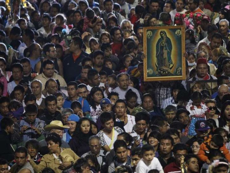 La Vergine di Guadalupe, patrona del Messico