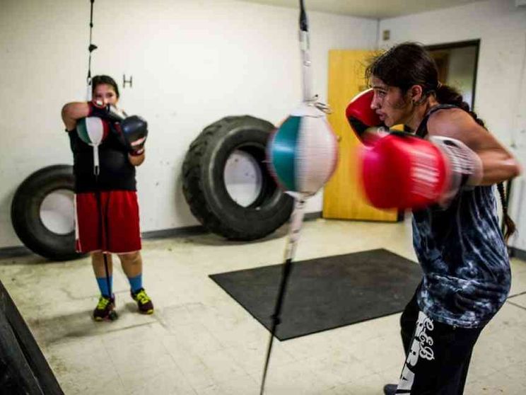 La “Tana dei lupi”. Sul ring danzano i Sioux