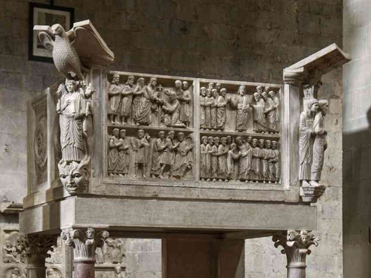 Pulpito, la Parola scolpita