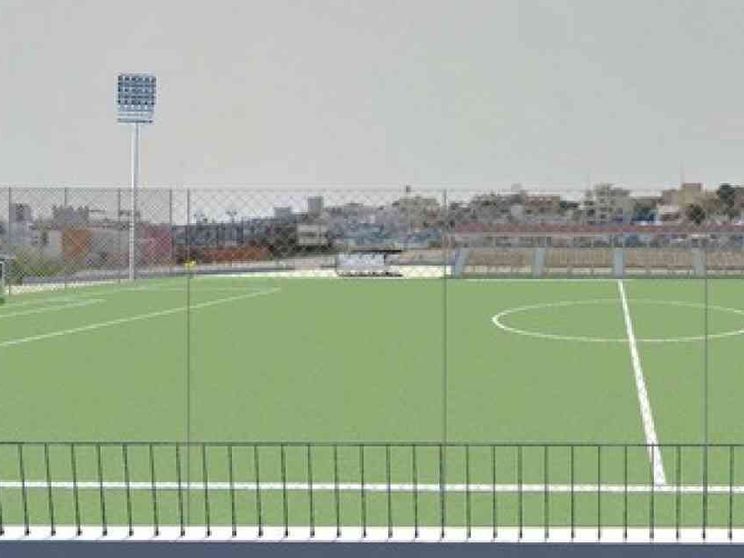 Un campo da calcio per Lampedusa