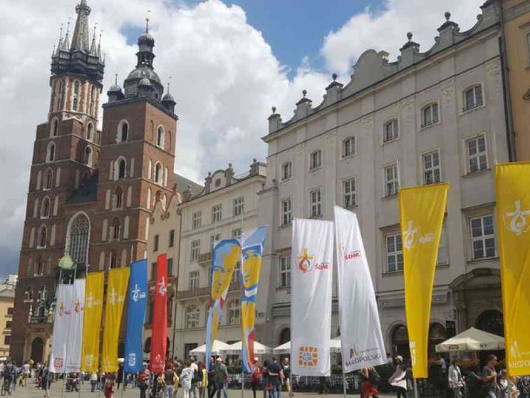 Francesco nella terra di Giovanni Paolo II