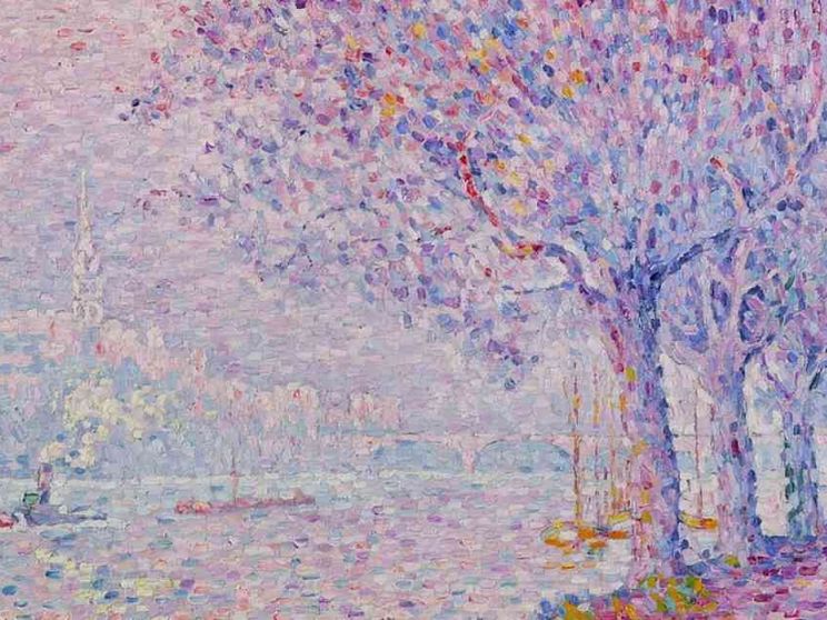 Signac tradito dai riflessi sull’acqua