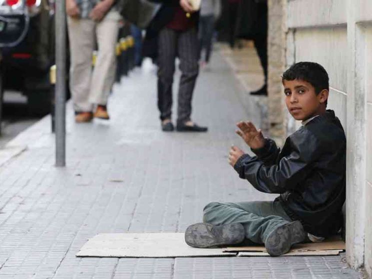 A Beirut in strada con gli sciuscià siriani