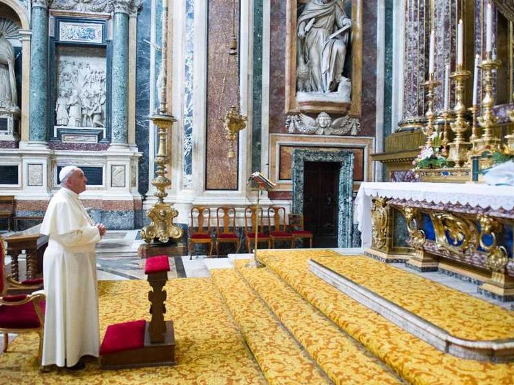 Papa Francesco e il legame con Maria Salus Popoli Romani