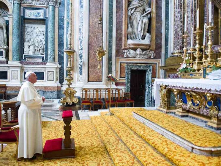 Papa Francesco e il legame con Maria Salus Popoli Romani