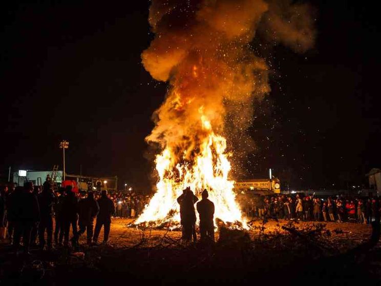«Li Fauni», Norcia non rompe la tradizione dei fuochi