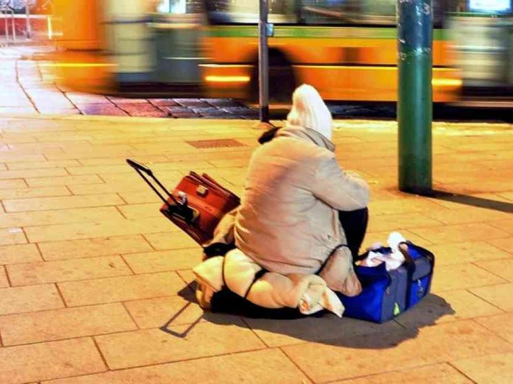 Clochard morto di freddo a Roma
